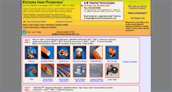 Desktop Screenshot of extremeheatprotection.com